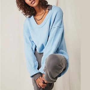 NWT Free People Brookside Tunic Sweater